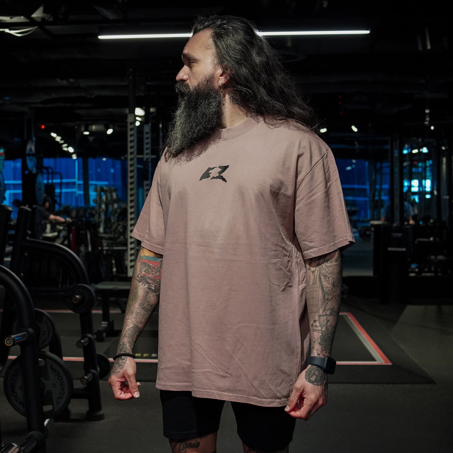 EZ HF Tee / Illusion Design (Long Oversize)