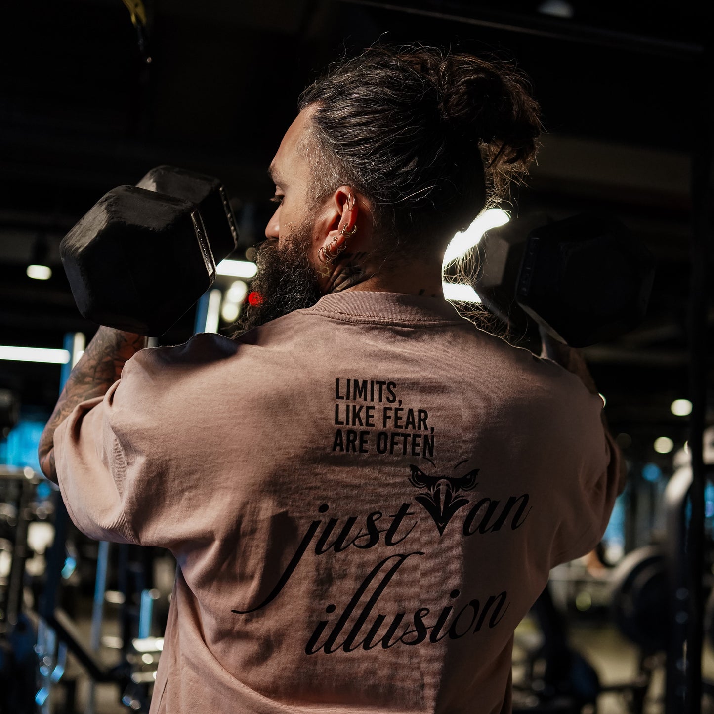 EZ HF Tee / Illusion Design (Long Oversize)