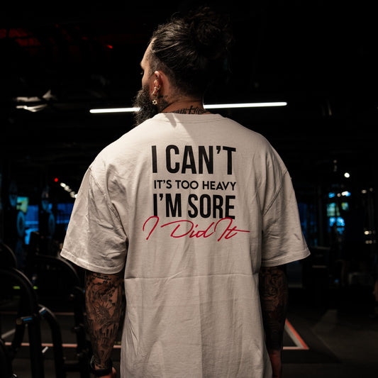 EZ HF Tee / I Dit It Design (Long Oversize)